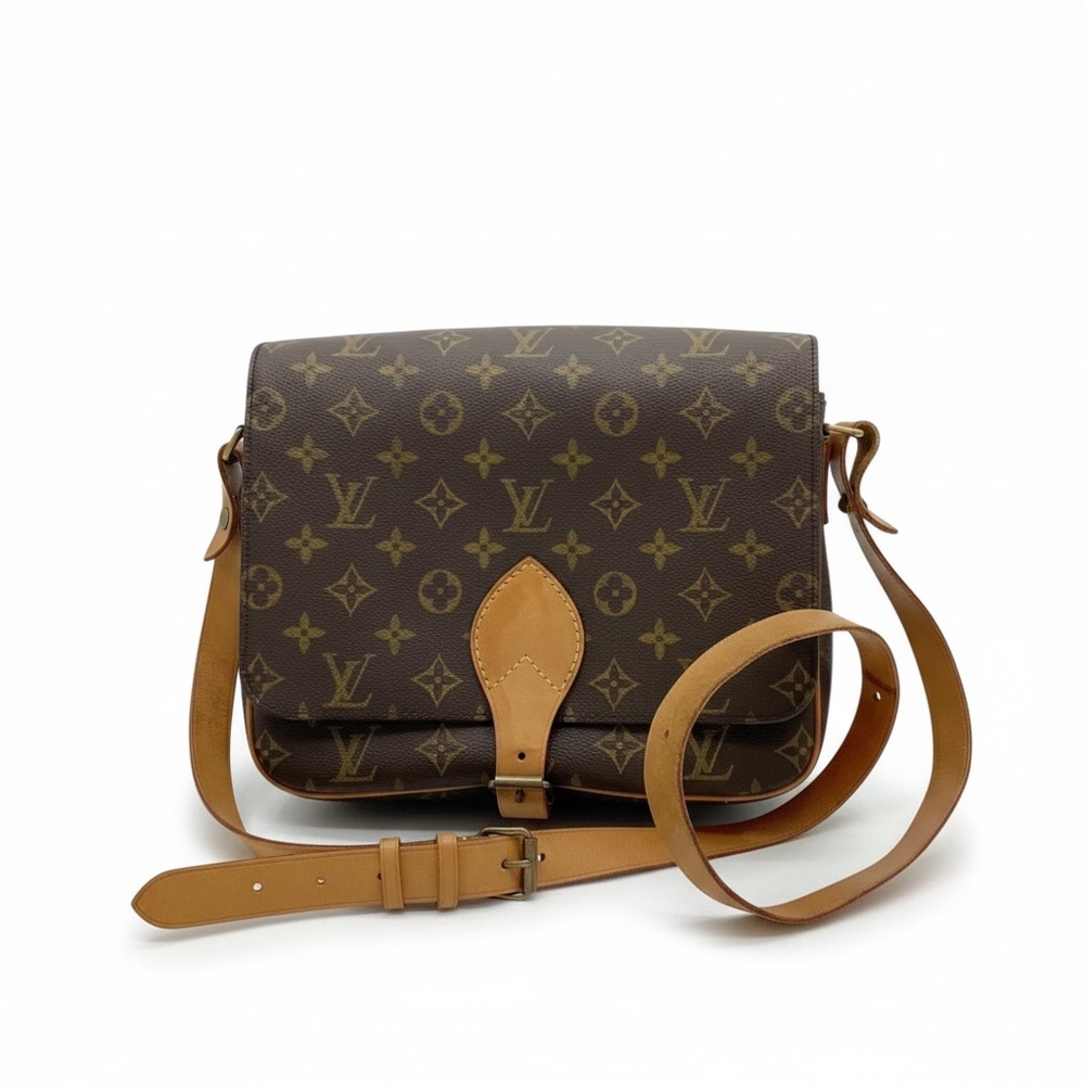 Louis Vuitton Monogram Tan Crossbody Bag
